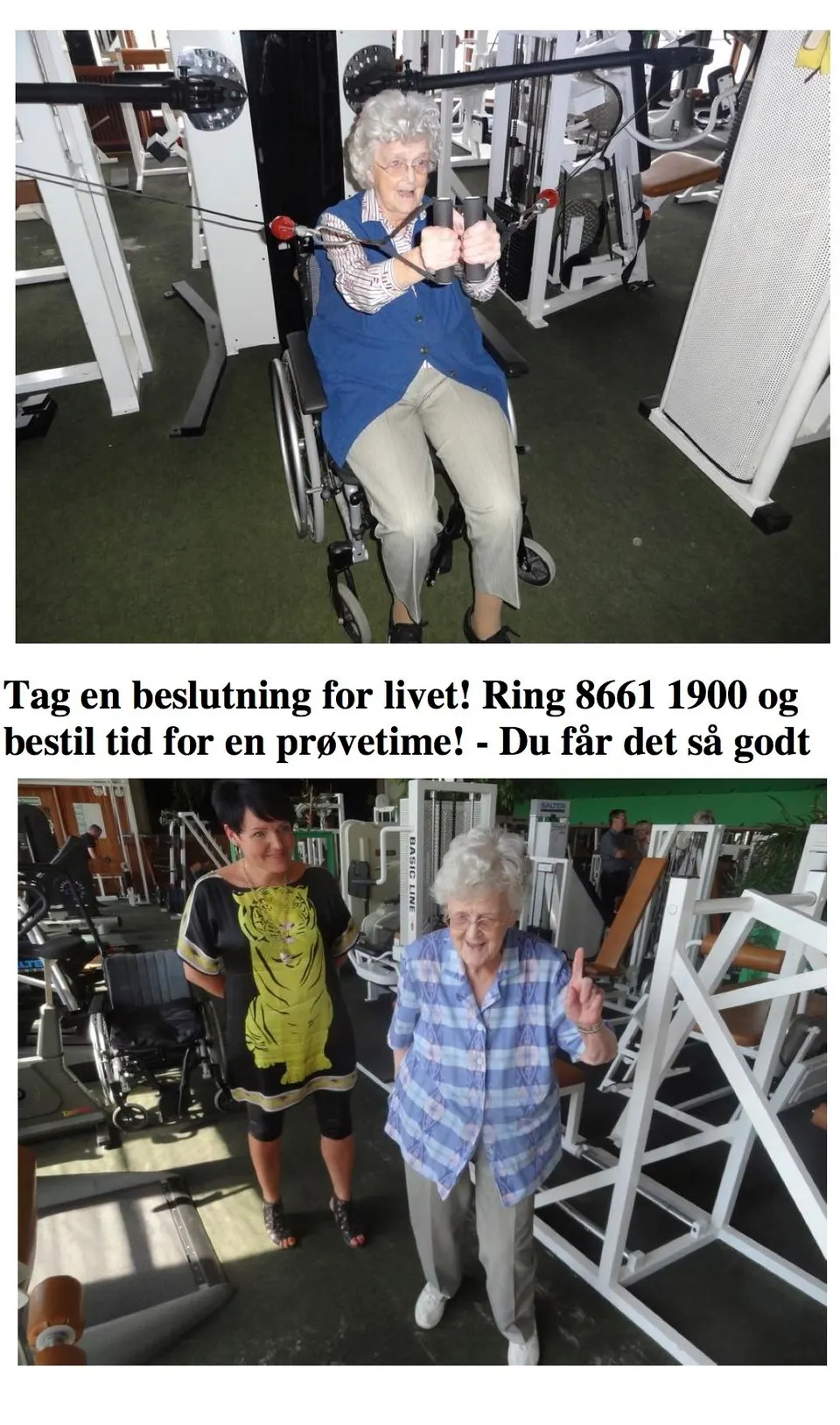 Handicaptræning i Viborg Motionscenter, billede 3