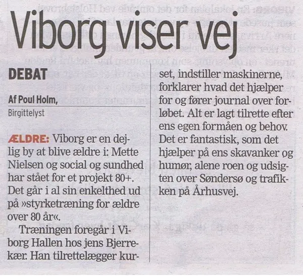Avisudklip: Viborg viser vej
